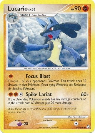 Lucario 61-146 (RH)